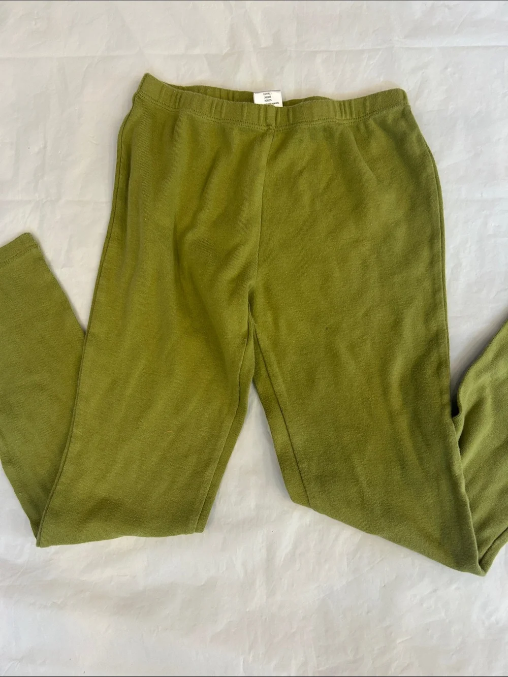 Gymboree Olive-Style Green Fleece Leggings